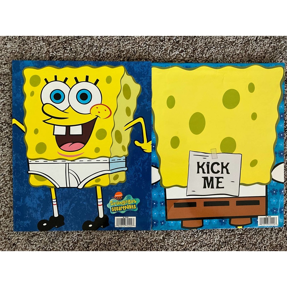 Y2k SpongeBob SquarePants Folder Lot